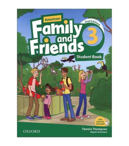 کتاب امریکن فمیلی اند فرندز American Family and Friends 3(2nd)