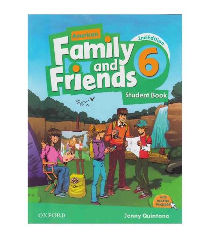 کتاب امریکن فمیلی اند فرندز American Family and Friends 6(2nd)