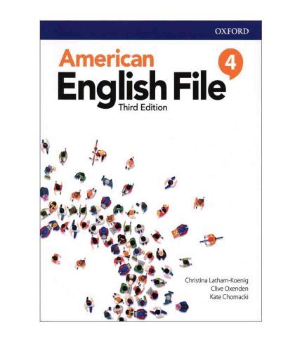 کتاب امریکن انگلیش فایل American English File 4(3rd)
